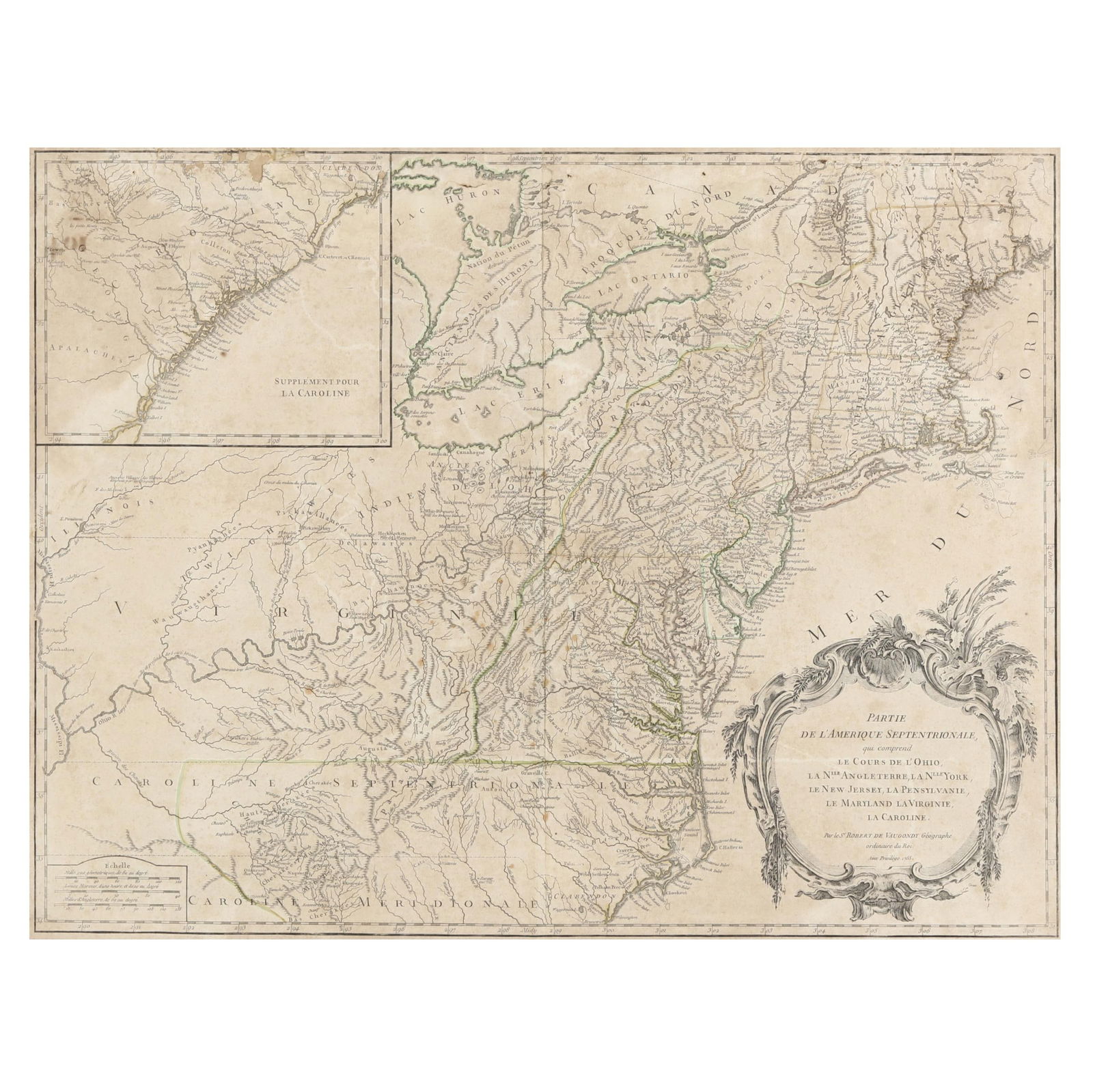 ROBERT DE VAUGONDY'S 18TH-CENTURY