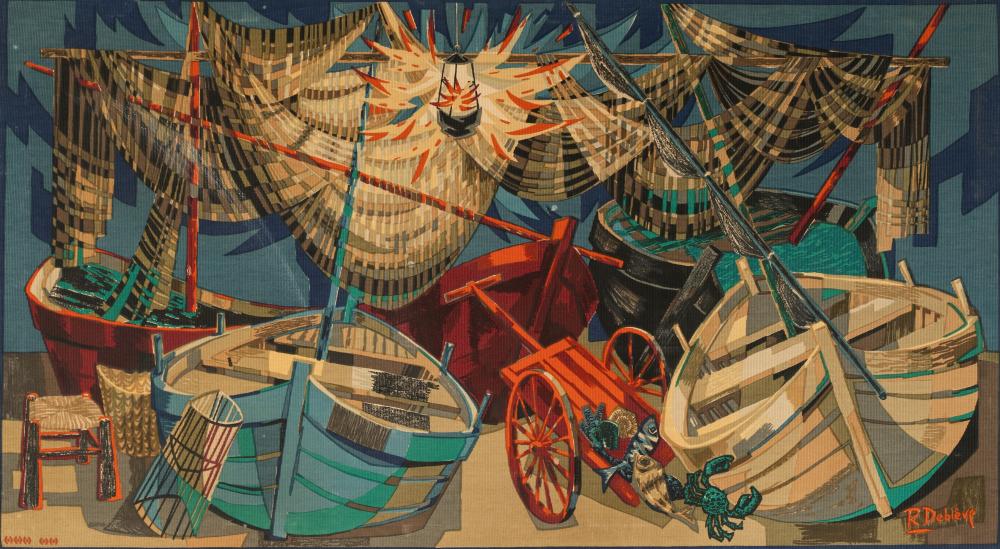 ROBERT DEBIEVE (1926-1994): BARQUES