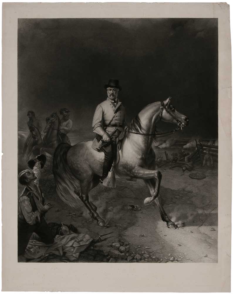 Robert E. Lee Engraving Lost