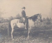 ROBERT E. LEE ON HORSE TRAVELL