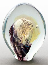 ROBERT EICKHOLT ART GLASS PAPE