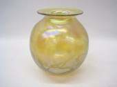 ROBERT EICKHOLT ART GLASS VASE