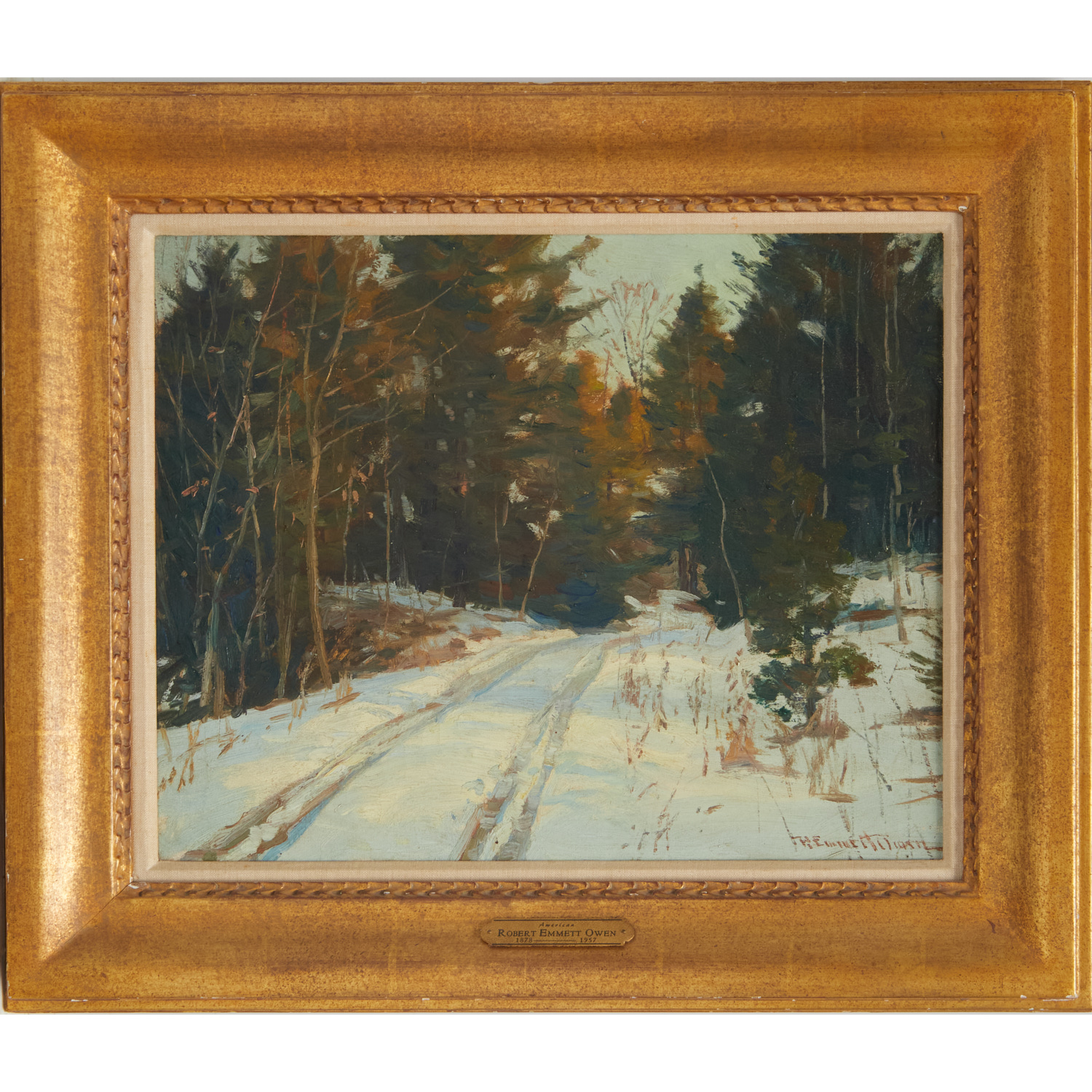 ROBERT EMMETT OWEN, OIL ON CANVAS