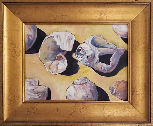 ROBERT FRAZIER OIL ON CANVAS "THE