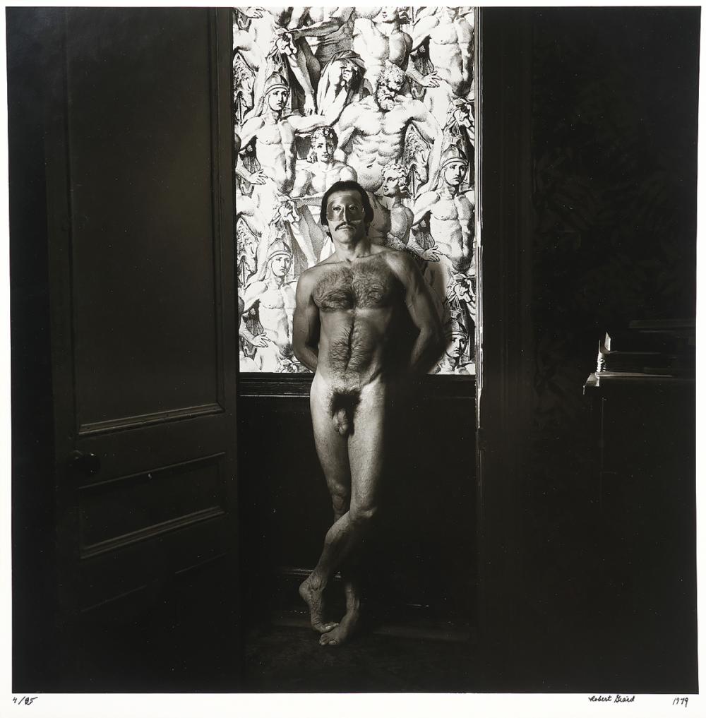 ROBERT GIARD NUDE MAN GELATIN