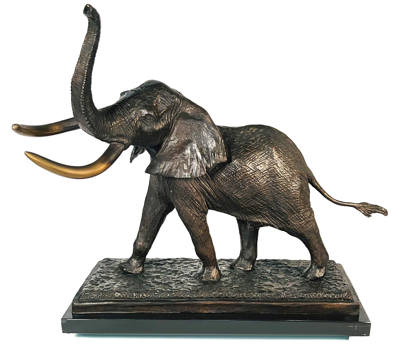 ROBERT GLEN BRONZE ELEPHANT,
