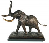 ROBERT GLEN BRONZE ELEPHANT, 5