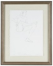 ROBERT GRAHAM: SEATED NUDEJanu