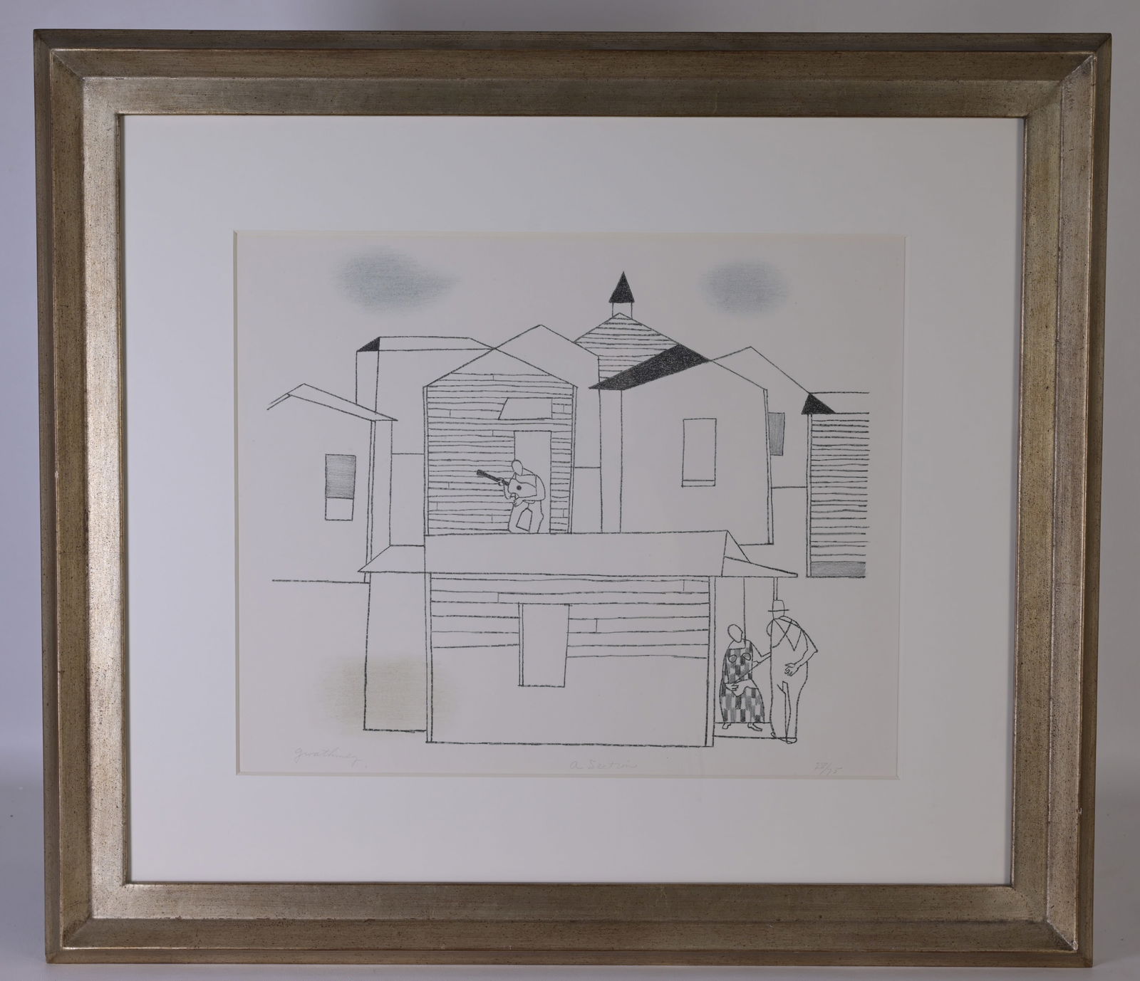 ROBERT GWATHMEY (1903 - 1988) "A