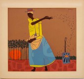 ROBERT GWATHMEY "SOWING" SILKS