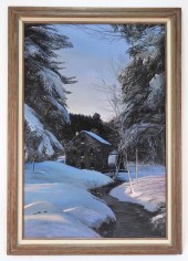 ROBERT HAMBLEN WINTER FOREST L