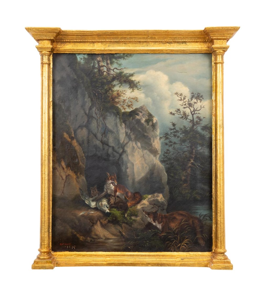 ROBERT HAVELL UNTITED HUNT SCENE