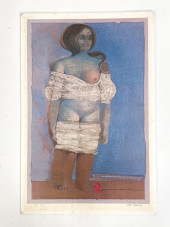 ROBERT HEINDEL PRINT<br>Pencil