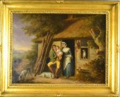 Robert Herst Oil Painting On C