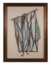 ROBERT HODGELL, LINOLEUM PRINT