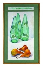 ROBERT HODGELL, OIL ON BOARDPe