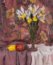 ROBERT HOLDEN OIL ON CANVAS ST