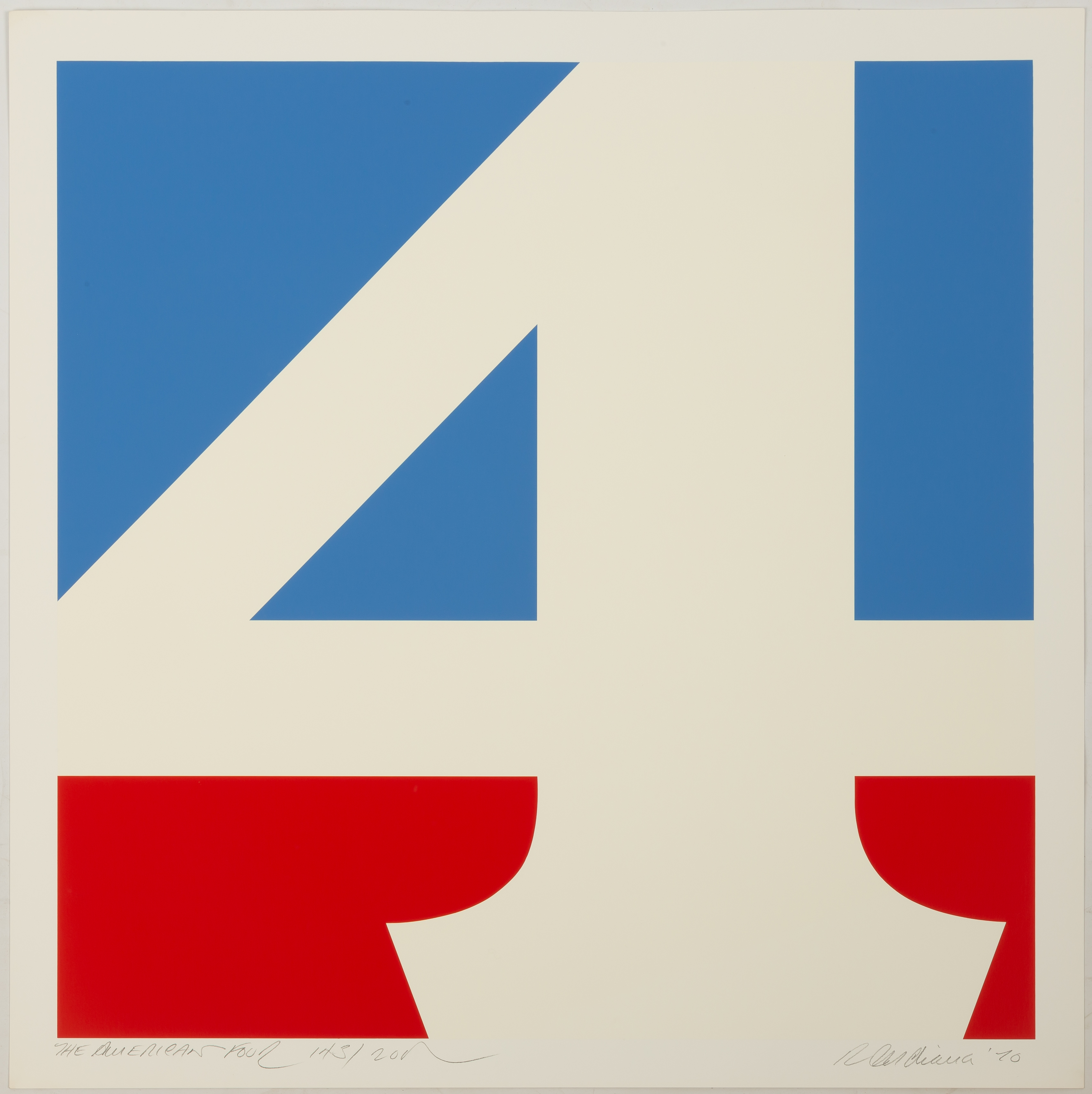 ROBERT INDIANA (AMERICAN,