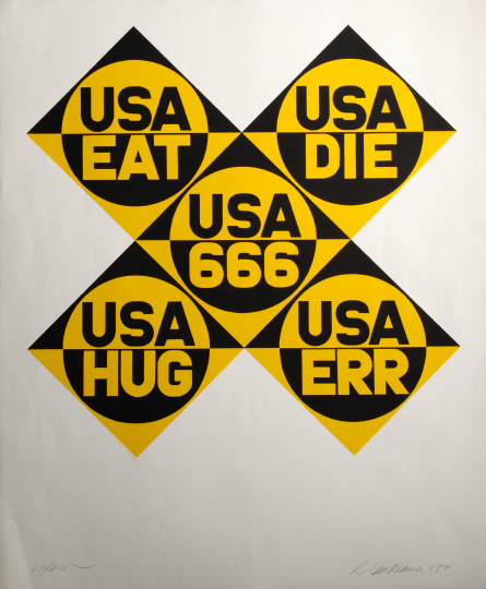 Robert Indiana (American, b. 1928)