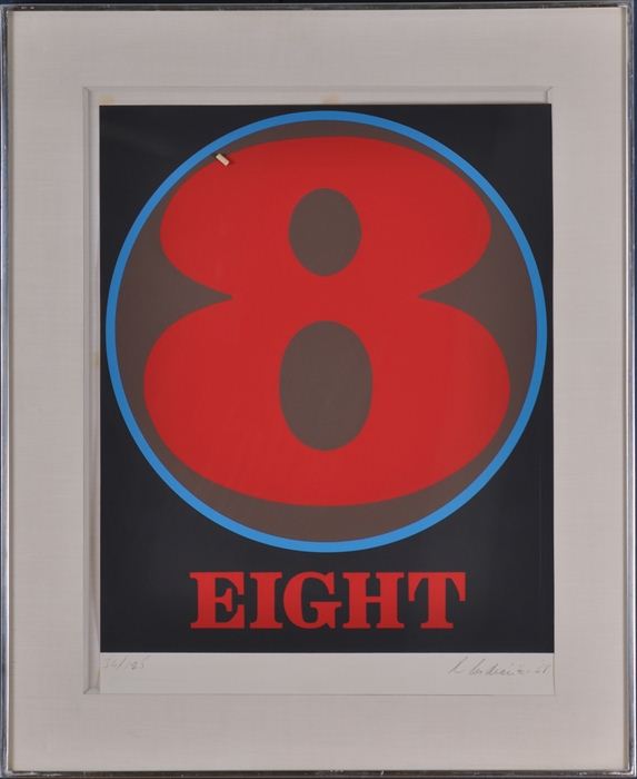 ROBERT INDIANA (b. 1928): "8"