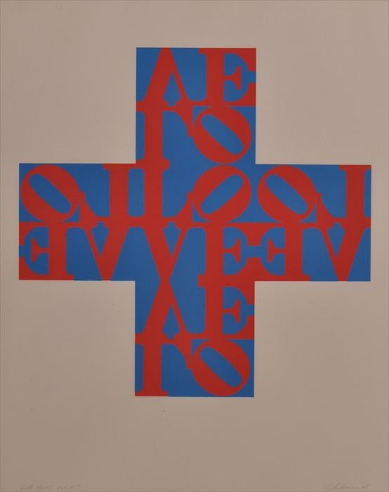 ROBERT INDIANA (b. 1928): "LOVE