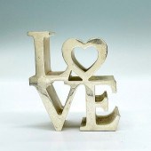 ROBERT INDIANA INSPIRED METAL