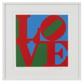 ROBERT INDIANA, SCREENPRINT IN