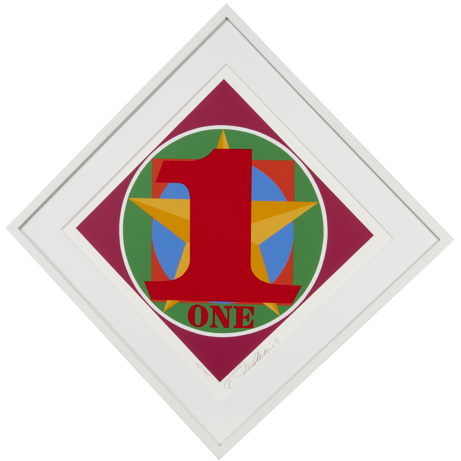 ROBERT INDIANA, SCREENPRINT IN