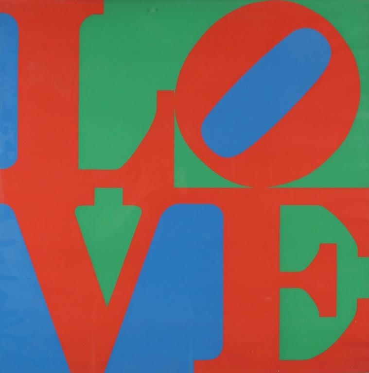 ROBERT INDIANA SILKSCREEN