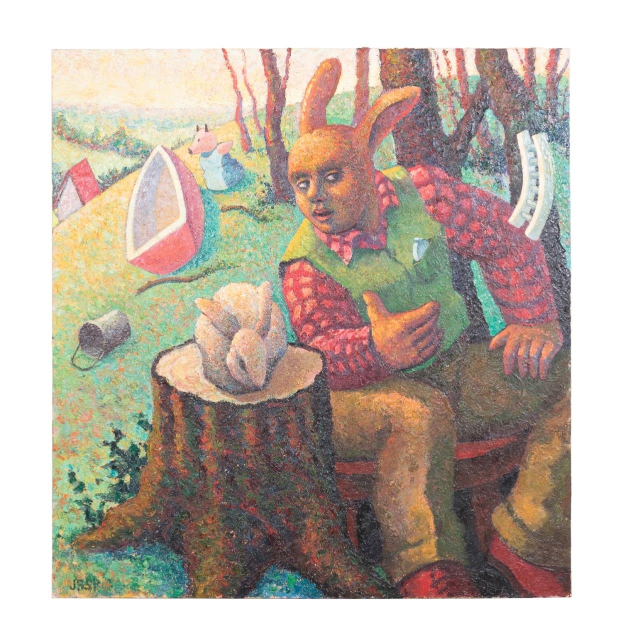 ROBERT JESSUP "RABBIT LECTURING