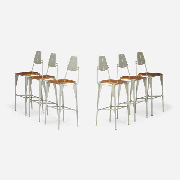Robert Josten. Bar stools, set of