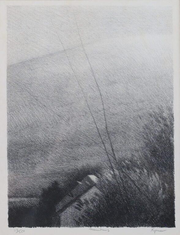 ROBERT KIPNISS LITHOGRAPH