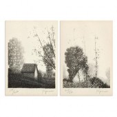 ROBERT KIPNISS PAIR OF FRAMED