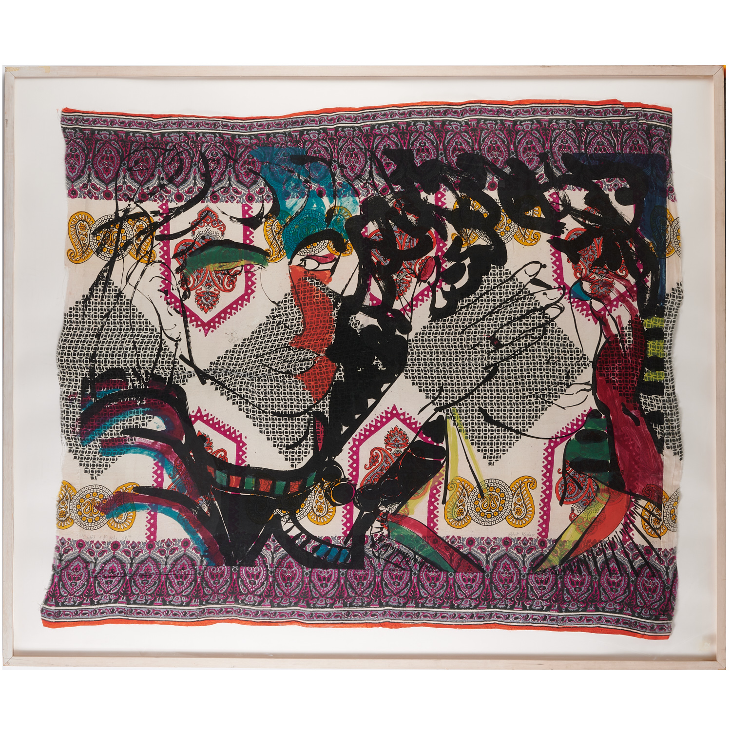 ROBERT KUSHNER, OVERSIZE AQUATINT