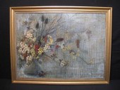 Robert Laessig mixed media flo