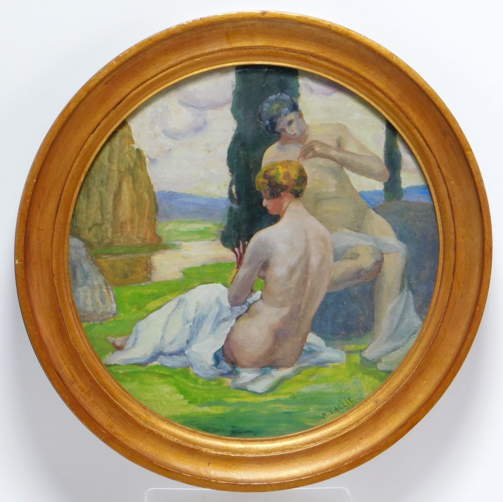 ROBERT LALLIE IMPRESSIONIST NUDE