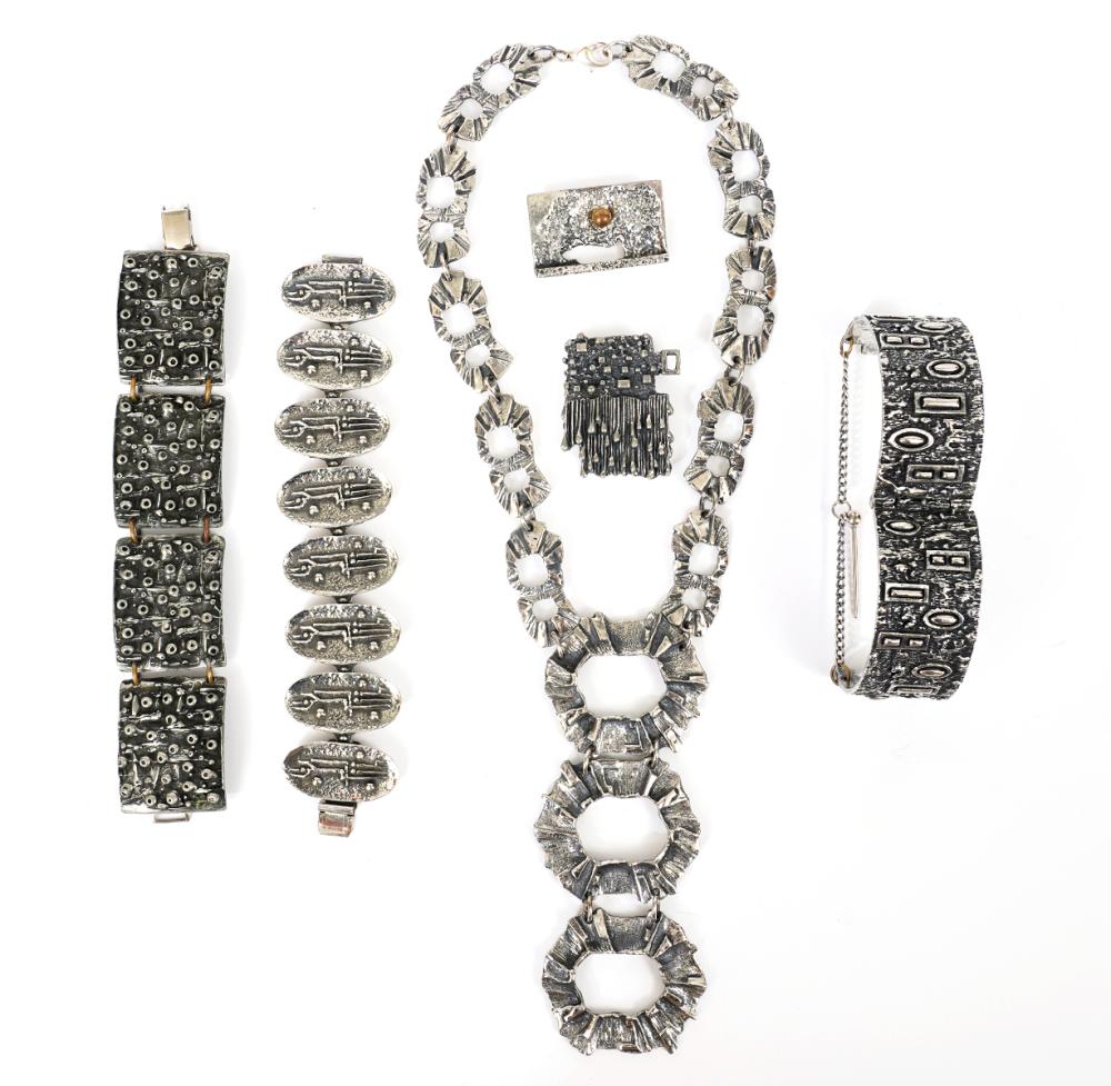 ROBERT LARIN 6 PC. JEWELRY