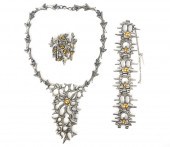 ROBERT LARIN NECKLACE, BRACELE