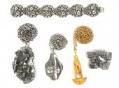 ROBERT LARIN PIN, BRACELET, PE