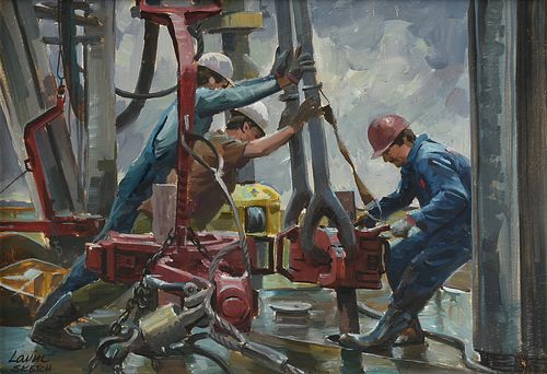 ROBERT LAVIN (AMERICAN 1919-1997) A