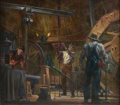 ROBERT LAVIN (AMERICAN 1919-19