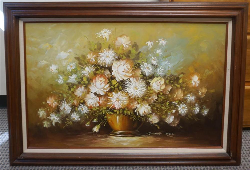 ROBERT LOT, VASE OF FLOWERS AND