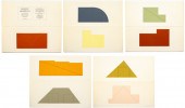 ROBERT MANGOLD "A BOOK OF SILK