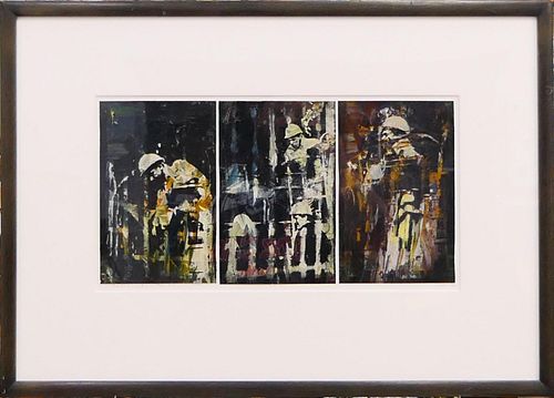 ROBERT MASON (UK B1946) MIXED MEDIA