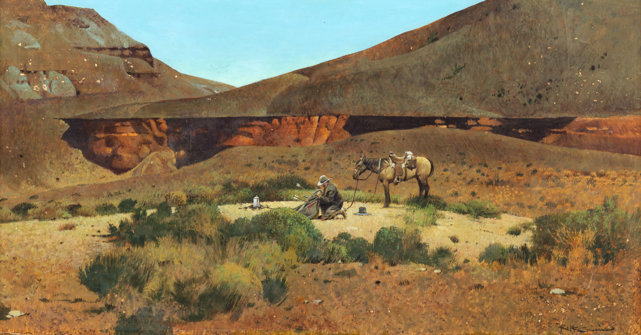 ROBERT MCGINNIS (1926-), TRAIL'S