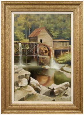 Robert Meredith painting