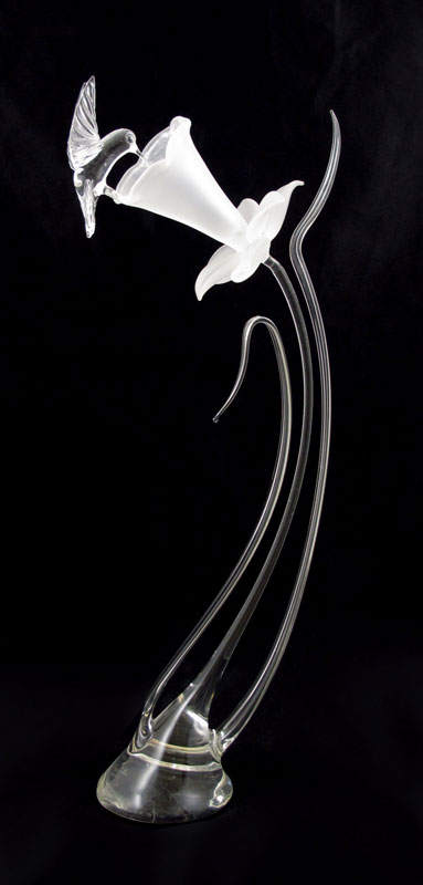 ROBERT MICKELSEN GLASS SCULPTURE:
