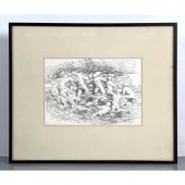 Robert Middaugh Ink drawing Da