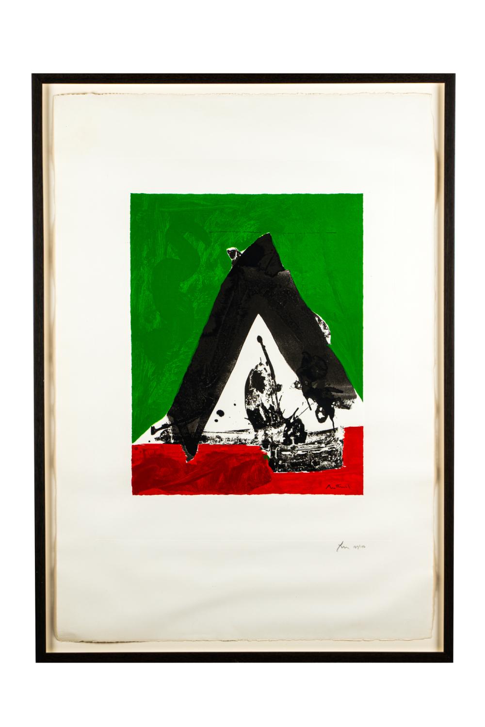 ROBERT MOTHERWELL (1915 - 1991):