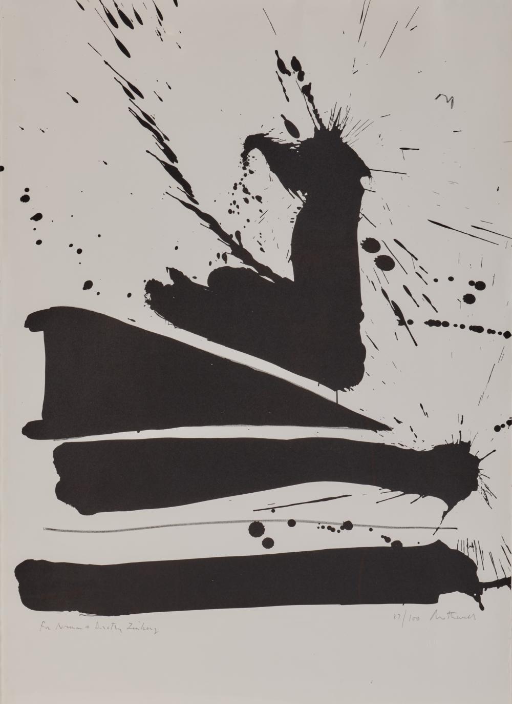 ROBERT MOTHERWELL, (AMERICAN,